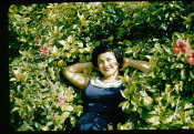 Saipan 1956 Collection, No. 106 Woman In Nature  